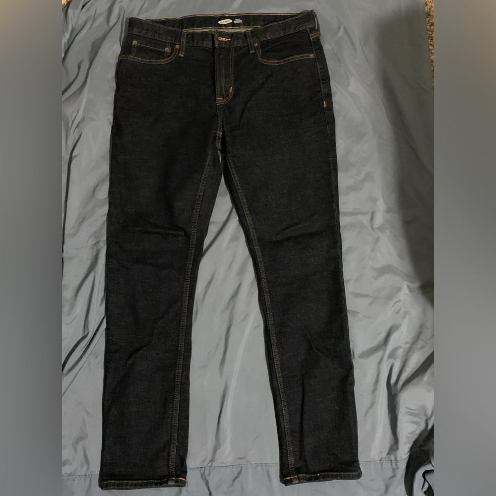 EUC Old Navy Built-in Flex Skinny Jeans 34x32